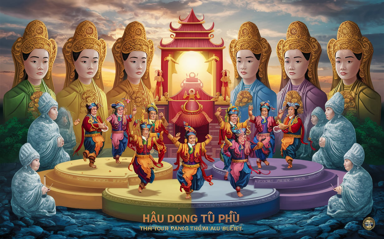 hầu đồng tứ phủ